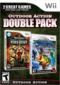 Outdoor Action Double Pack Wii US box art